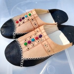 Super Royal Leather 🆕 Mules/Slippers Sz 9